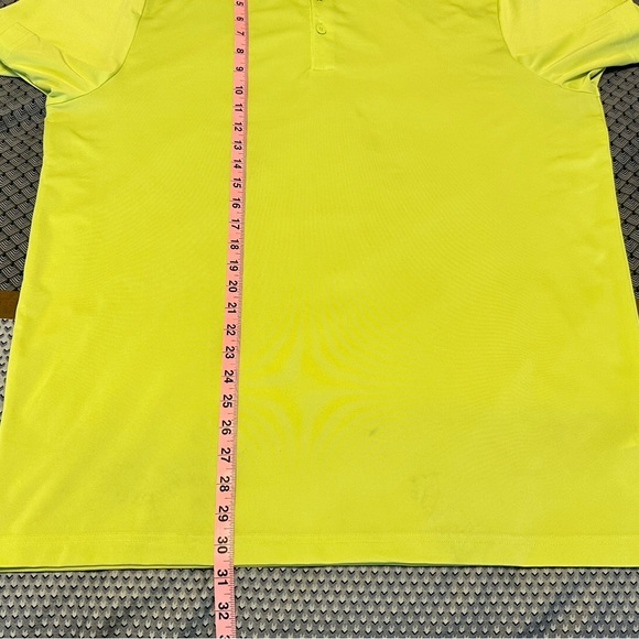 Adidas Men’s Yellow Golf Polo Size L - Picture 9 of 11